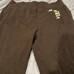 Armani exchange black sweatpants size large